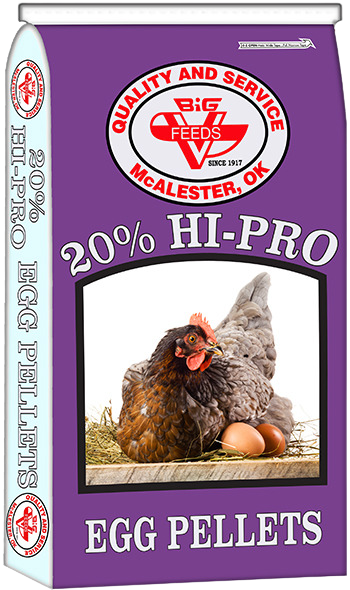 Big V 20% Hi-Pro Egg Pellets