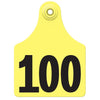 Allflex Global Maxi Numbered Cattle Ear Tags 76-100