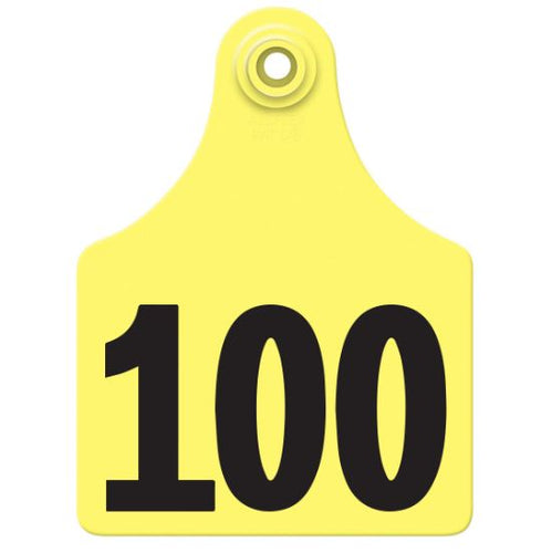 Allflex Global Maxi Numbered Cattle Ear Tags 76-100