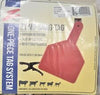Z Tags No-snag Blank Cow Id Ear Tags Red 25 Ct
